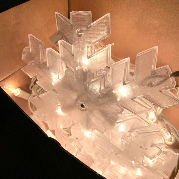 Danson Snowflakes With 100 Lights Indoor - Picture 7 of 7